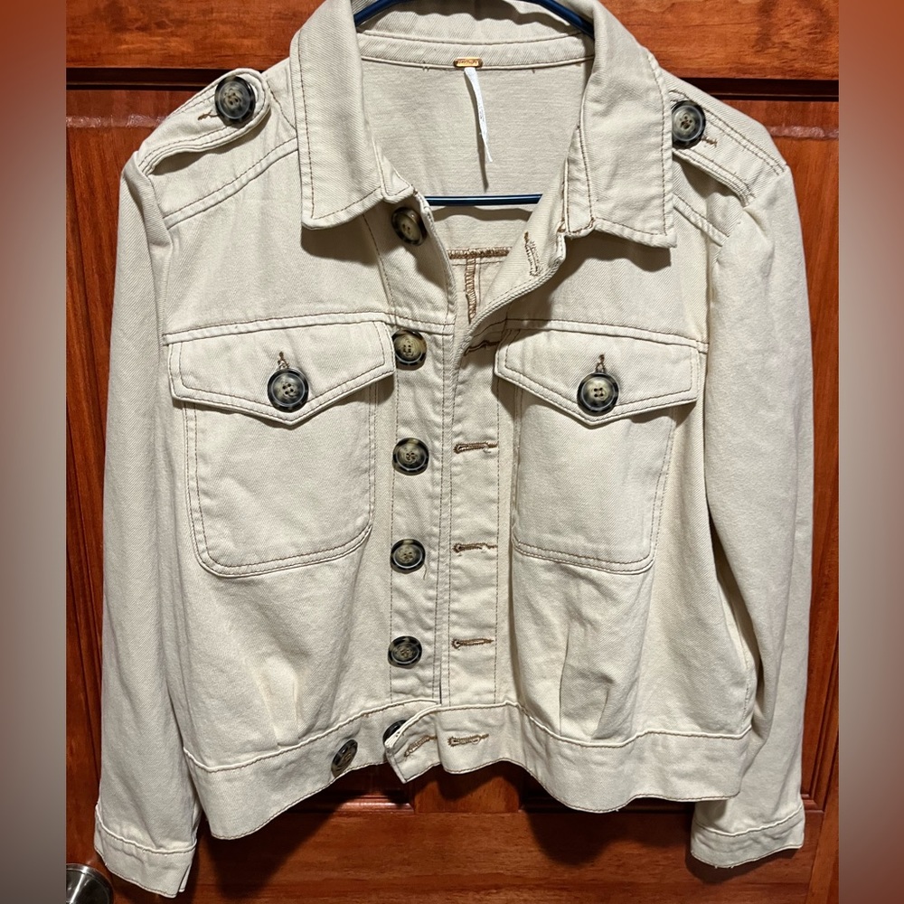 Free People denim jacket